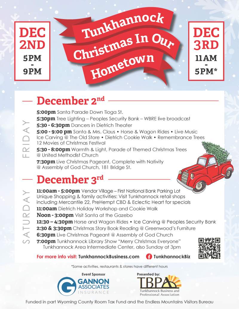 Christmas In Our Hometown - Tunkhannock Business & Professional Association